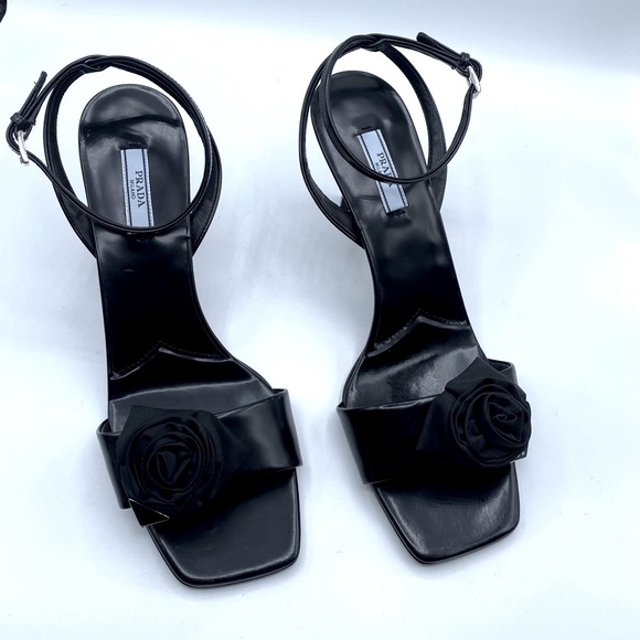Prada Rose Ankle Strap Sandals - Picture 3 of 13